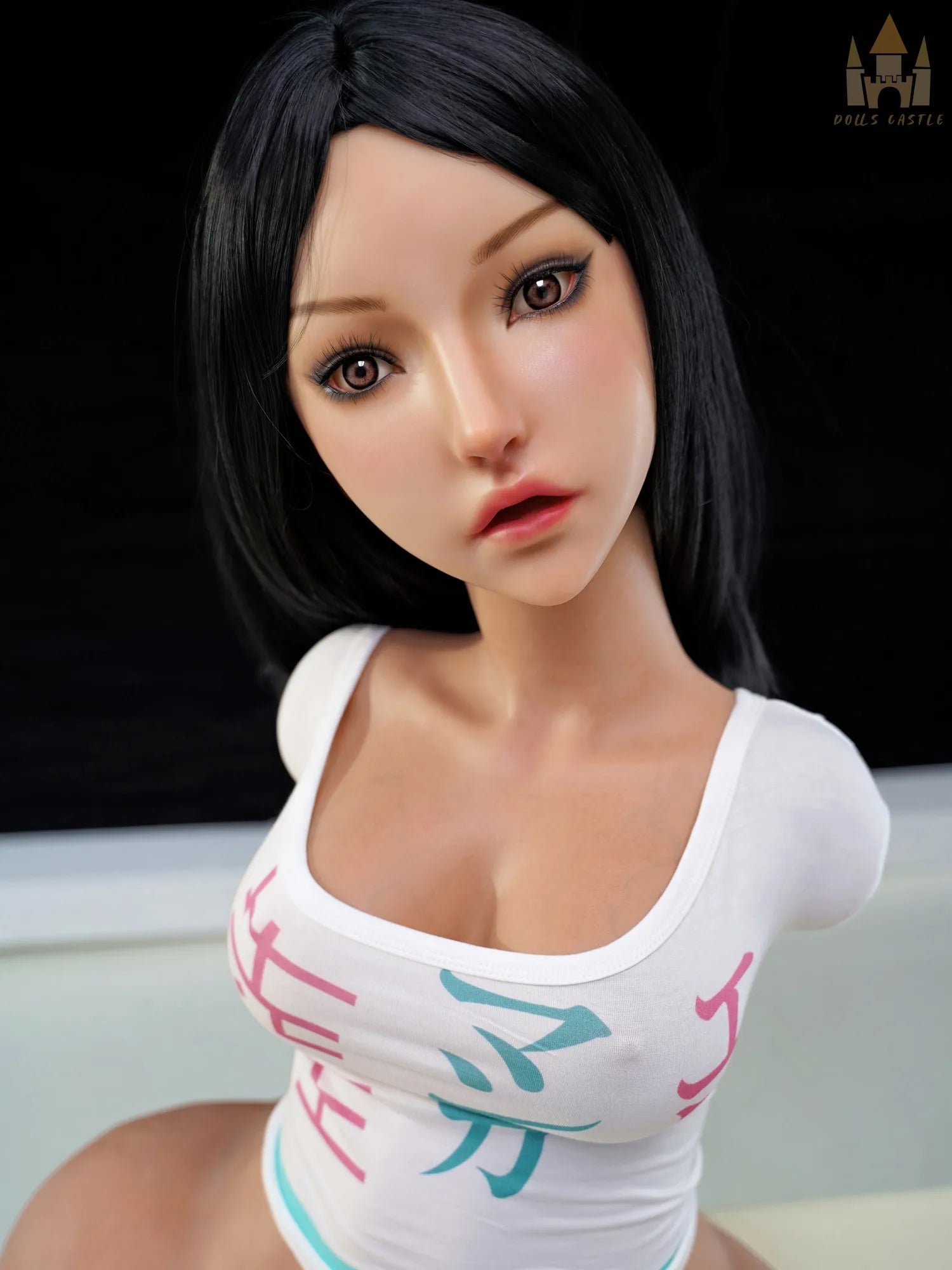 Japanese mini hentai sex doll silicone torso with realistic skin texture